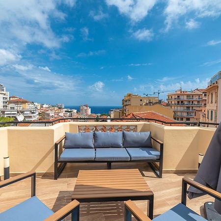 Superbe Penthouse Proche Monaco Grande Terrasse Lägenhet Beausoleil Exteriör bild