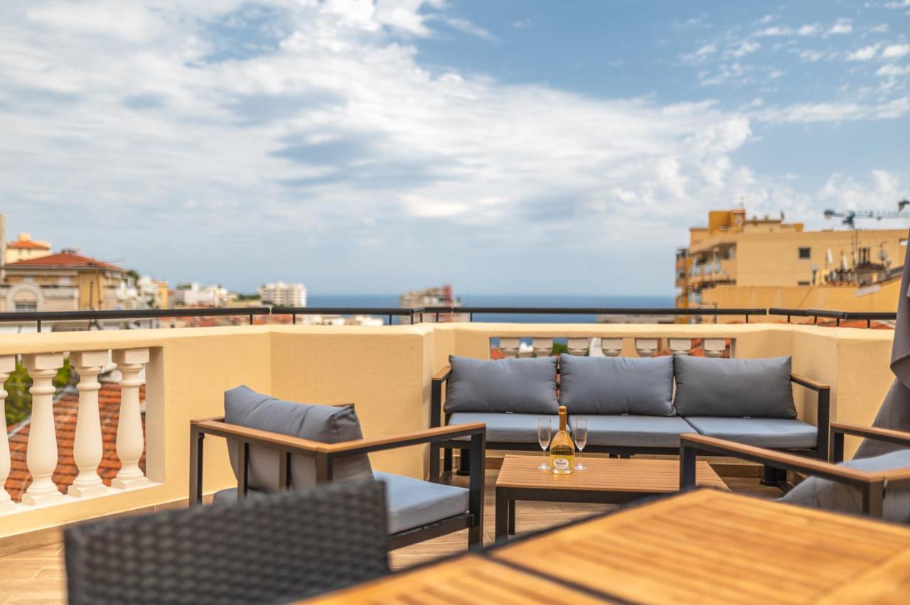 Superbe Penthouse Proche Monaco Grande Terrasse Lägenhet Beausoleil Exteriör bild